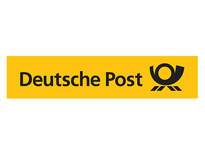 Wir versenden mit der Deutschen Post Deutsche Post